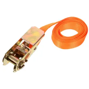 Ratchet Tie Down Strap Car Cargo Bundling Heavy Duty Lashing Strap Portable Buckle for Kayak Luggage Bike Surfboard Secure Cargo