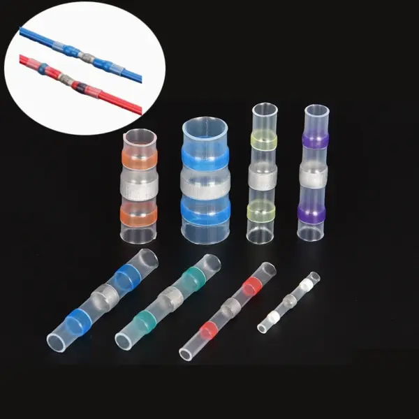 Heat Shrink Waterproof connecting terminal Solder Seal Wire Connectors  Automotive Marine Hot Melt Cable Insulated Butt Kit
