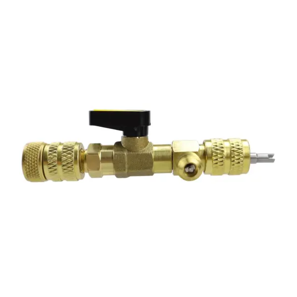 Replacer with 20 Valve Cores, Tool for Replacing Valve Cores Air Conditioner Valve Core Removal Tool, Refrigerant Core
