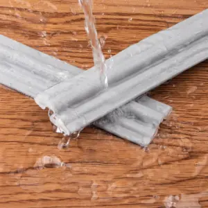 1 Roll Premium Polyurethane Foam Weather Stripping Self Adhesive Door Seal Strip for Doors Windows Thermal Insulation