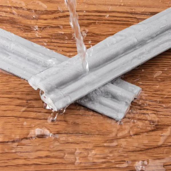 1 Roll Premium Polyurethane Foam Weather Stripping Self Adhesive Door Seal Strip for Doors Windows Thermal Insulation