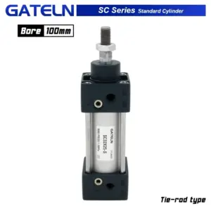 SC100 Standard Air Cylinders Double Acting Pneumatic Cylinder SC100X50 SC100X100 SC100X500 SC100X800S