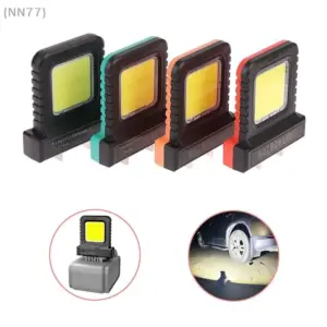 Long-Lasting Lithium LED Work Light - Portable Rechargeable Flood Light with Strong Beam for Job Site, Repair, Power Tools