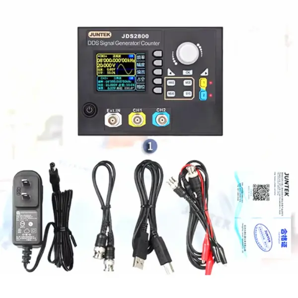 JDS2800 Fully CNC Dual Channel DDS Function Arbitrary Wave Signal Source Generator