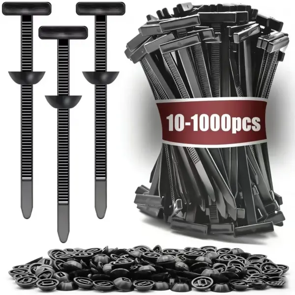 10-1000PCS Nylon Cable Zip Self-Locking Heavy Duty Zip Ties Indoor & Outdoor General Purpose Cable Tie Buckles Releasable