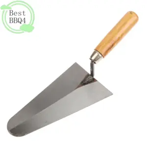 (BBQ4)Float Margin Trowel Bucket Stainless Steel Concrete Finishing Trowel Spatula Construction Tools Wall Plastering Hand Tool
