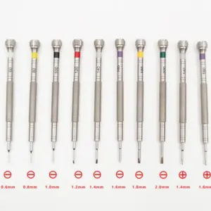 Watchmaker Screwdrivers for Repairing  Watch Tools 10PCS Screwdriver Set Precision