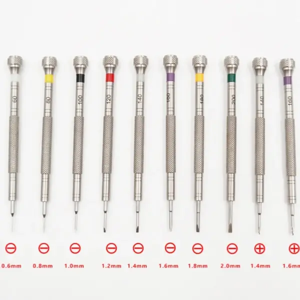 Watchmaker Screwdrivers for Repairing  Watch Tools 10PCS Screwdriver Set Precision