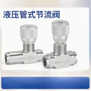 STU-G1/4 flow restrictor Water Check Valve 1/4" hydraulic flow control throttle valve
