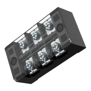 Copper Electrical Terminal Block, Fixed Screw Type TB Series Connector For DIN Rail Mounting