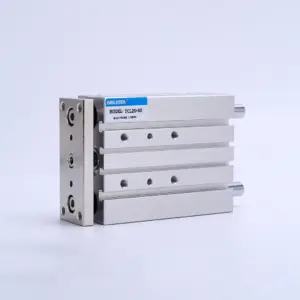 ABILKEEN TCL Type Three-Axis Air Cylinder Double Acting Dual Guide TCL Pneumatic Air Cylinder 12/16/20/25/32 Bore 10~250 Stroke