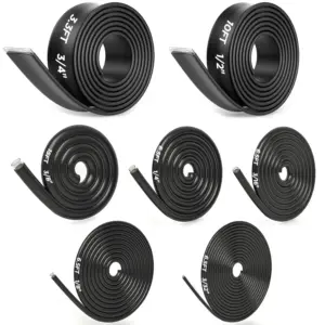 7-Size Heat Shrink Tubing Roll Kit: 4:1 Adhesive Lined, 54 Ft Marine Grade Waterproof, Insulated Sealed, Oil-Proof & Wear-Resist