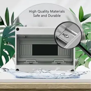 HL series distribution box with 5/8/12/15/18/24/WAY circuit breakers, IP65 waterproof grade power junction box and switch box