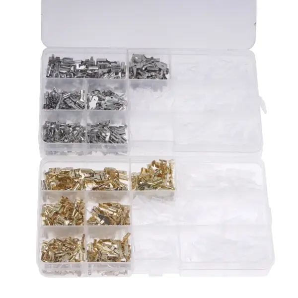 1Box(315/270/120Pcs) Insulated Male Female Wire Connector 2.8/4.8/6.3mm Electrical Crimp Terminals Spade Connectors Assorted Kit