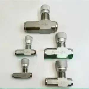 Flow Control Valve STU Hydraulic Throttle Valve One-way STU-G1/4 STU-G3/8 STU-G1/2 STU-G3/4 STU-G1