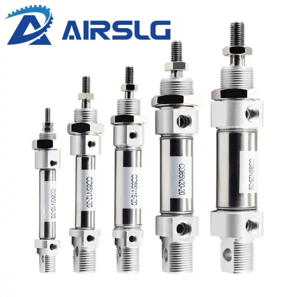 AFR Brand ISO pneumatic cylinder C85 Air Cylinder Standard Double Acting Single Rod CD85N C85N bore10 12 16 20 25 Stroke 10-225