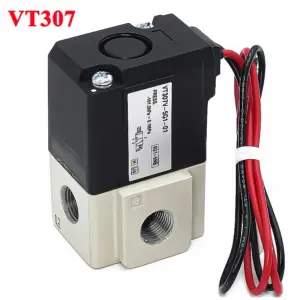 VT307V High-frequency Vacuum Solenoid Valve 24V 220V 3/2 Way Negative Pressure Control Pneumatic Valve VT307-5G-02 VT307-4G-01
