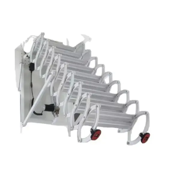 Fully Automatic Attic Telescopic Ladder Modern Electric Household Ladder Invisible Manual Duplex Staircase Folding Lift