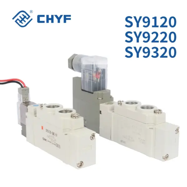 Smc Solenoid Valve SY9120/9220/9320-5DZD-02/03/5D/4DZ/6DD/5D/3/5DZE/C8-C10 SY Pneumatic Solenoid Valve