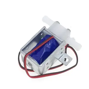 Normally Closed N/C Solenoid Water Valve DC 12V Micro Small Mini 2-position 2-way Water Air Solenoid Valve for Drinking Fountain