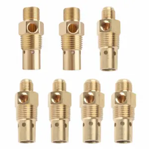 1Pc Air Compressor Brass Check Valve One-Way Check Valve G3/8" Male NPT Pipe Thread G1/2" Compression Thread In Tank Check Valve