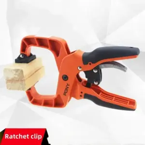 1/2/4Inch Quick Ratchet Plastic Clamps G Type Extra Large Nylon Clip Powerful Wood Working Retainer Clamp  Woodworking Tool