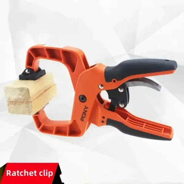 1/2/4Inch Quick Ratchet Plastic Clamps G Type Extra Large Nylon Clip Powerful Wood Working Retainer Clamp  Woodworking Tool