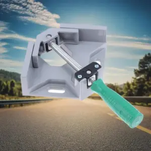 1/2Pcs 90 Degree Right Angle Clamp Welding Corner Clamps Holder Woodworking Photo Frame Glass Clamp Tool Adjustable Swing Jaw