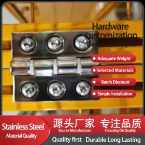 Heavy Duty Damping Hinge Made Of 304 Stainless Steel Can Be Stopped Fixed Silent And Adjustable In Various Specifications