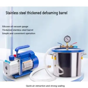 Stabilizing Wood DIY Epoxies Vacuum Chamber Pump Kit Tempered Glass Lid Vacuum Degassing Chamber Kit