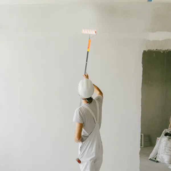 Telescoping Paint Roller Extension Pole Stainless Steel Adjustable 1.2m-2.4m for High Ceiling Wall Painting DIY Renovation Tools