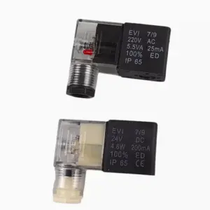 Pneumatic component solenoid valve coil EV1 7/9 AC220V 5.5V 25A100% EDIP65