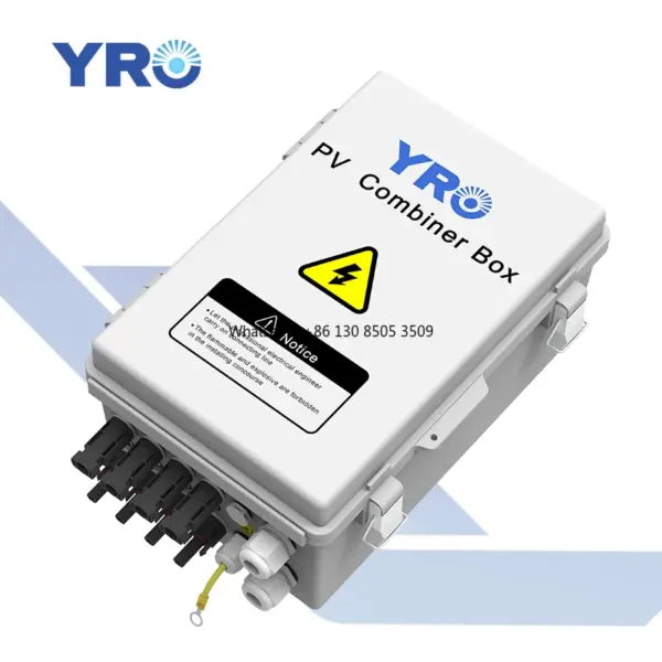 DC Pv Combiner Box Electric Waterproof IP65 Solar Junction Box for Solar Panels String Connection for Solar Related Products