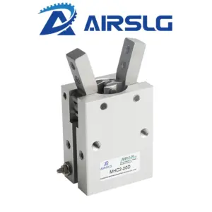 MHC2-10D 16D 20D 25D 32D Pneumatic Air Gripper Angular Style Double Acting Finger Cylinder HFY 6 10 16 20 25 32 Compact Claw