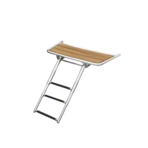 Reliable Factory Supply Transom Platform With Telescopic Boarding Ladder