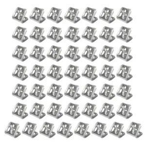 652F 50Pcs 5 Holes Sofa Spring Clip Sofa Spring Hook Hanger Fixed Clamps For Furniture Reinforcement Quick Installation