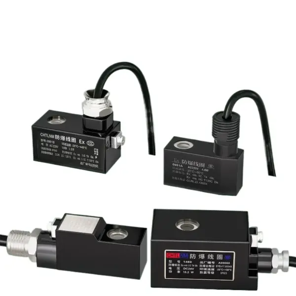 CT4 Explosion Proof Solenoid Valve Coil YT131-0960C 0960A AC220V DC24V for Water Pulse Valve Pneumatic Solenoid Part