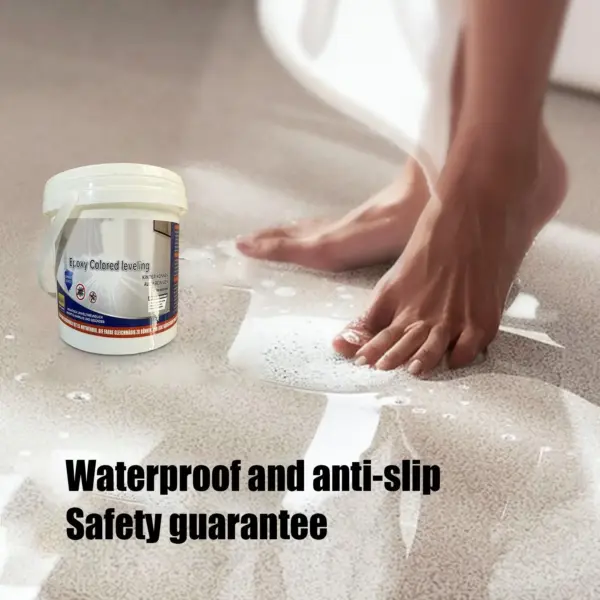 Floor Coating High Gloss Marble Effect Epoxy Floor Coating Water Based Self Leveling High Gloss Marble Effect Waterproof Colored