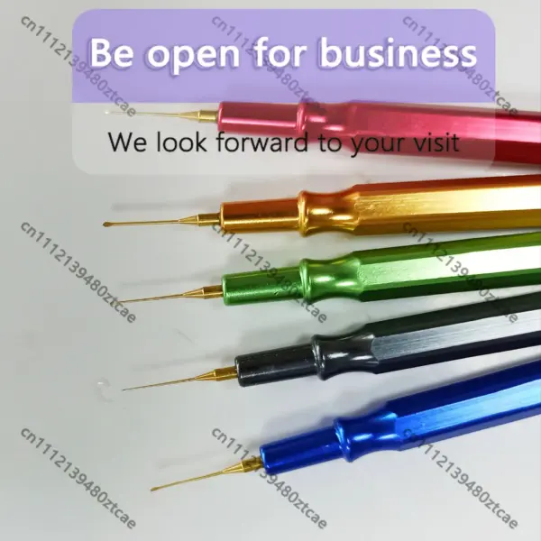 Watch repair tool, 5-in-1 point oil pen set, with independent base, watch maintenance, oil pen