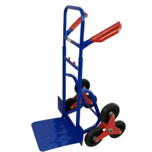 Stair Climbing Hand Truck 200 Kg Heavy Duty 6 Wheel Sack Truck Cargo Trolley