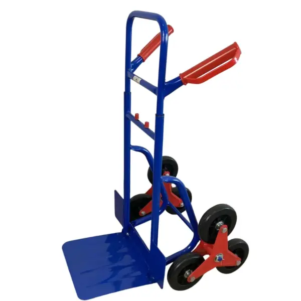 Stair Climbing Hand Truck 200 Kg Heavy Duty 6 Wheel Sack Truck Cargo Trolley