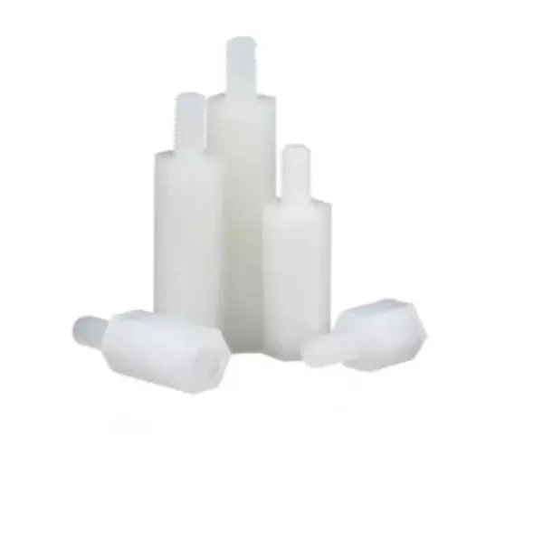Nylon PCB Support Kit for Electronics - M2-M4 Cylindrical Spacer Columns & Hex Plastic Bolts/Nuts