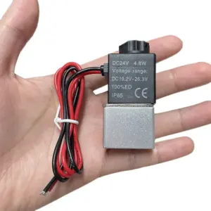 Normally Open Solenoid Valve 1/8" DC 12V 24V AC 110V 220V 2 Way Pneumatic Valves for Water Two-way