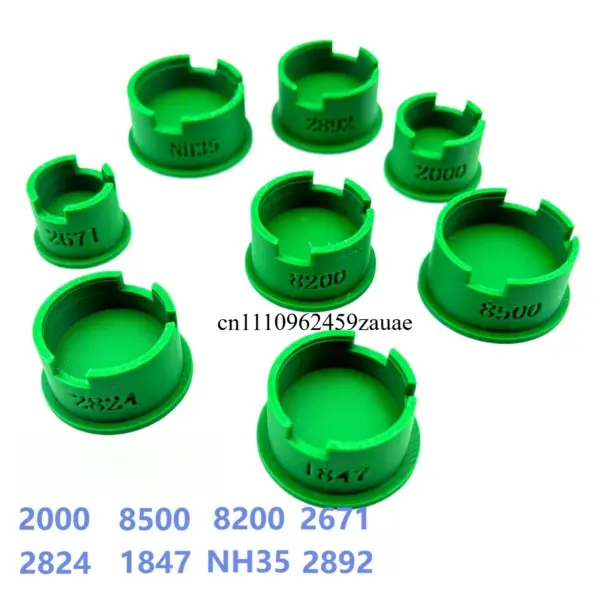 Watch repair tool, watch tool, movement holder, plastic, set of 8 2824 2836