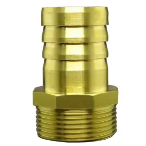 G 1-1/4" 1-1/2" 2“” BSP Male To 25 32 38 40 50 60 mm Hose Barb pagoda Brass Pipeline Fitting Connecter Coupler Water Air
