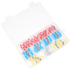 150Pcs Heat Shrink Butt Connectors Waterproof Solder Seal Insulated Wire Terminals for Automotive Marine Truck Electrical Wiring