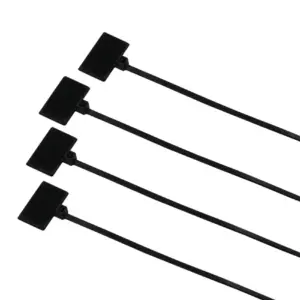 【Hot-Selling!】500 Pcs 7Colors Nylon Cable Marker Ties Self-Locking Cord Write On Ethernet Wire Zip Mark Tags Nylon Power Marking