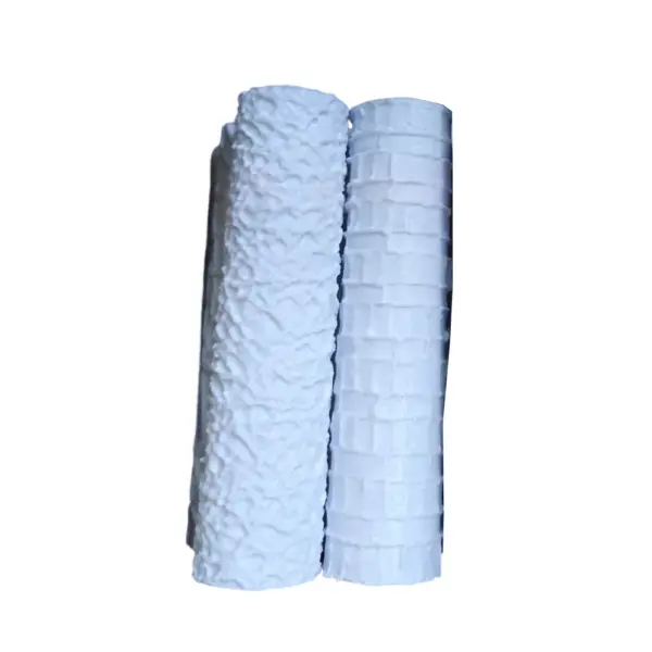 9 Piece Texture Roller Set for Clay Artists Featuring Road Stone Wall and Brick Patterns for Modeling and Sculpting