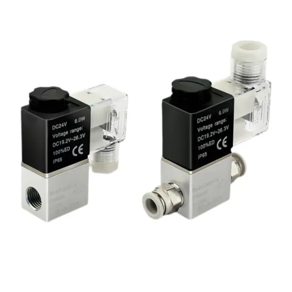 2V025-08 dc12v 24v 220v airtac type pneumatic air solenoid valve 2 Position 2 Port Normally Closed Air Magnetic Valve Pneumatic