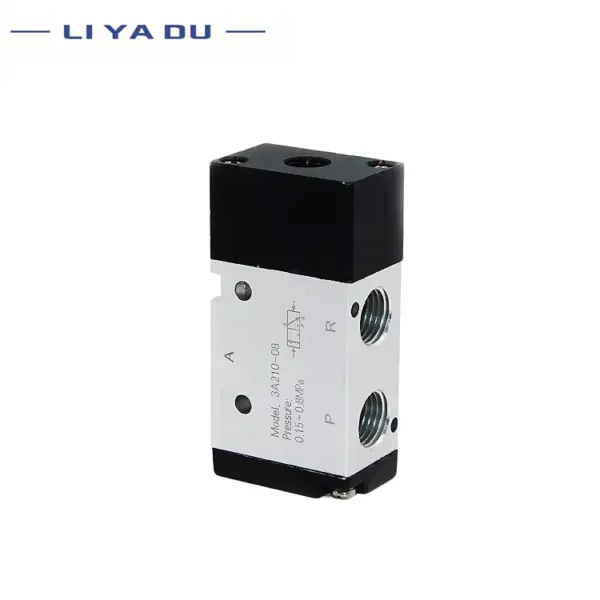 Pneumatic Piloted Air Control valve 3A110-06 3A210-08 3A310-08/10  3 Port 2 position 1/8 1/4 bsp 3/8 1/2 3A410-15 3/2 Way NC